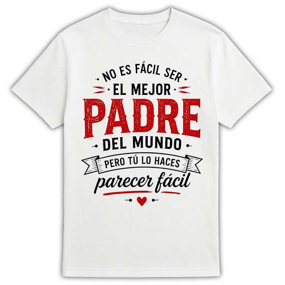 Camiseta día del padre «El Mejor Padre del Mundo»