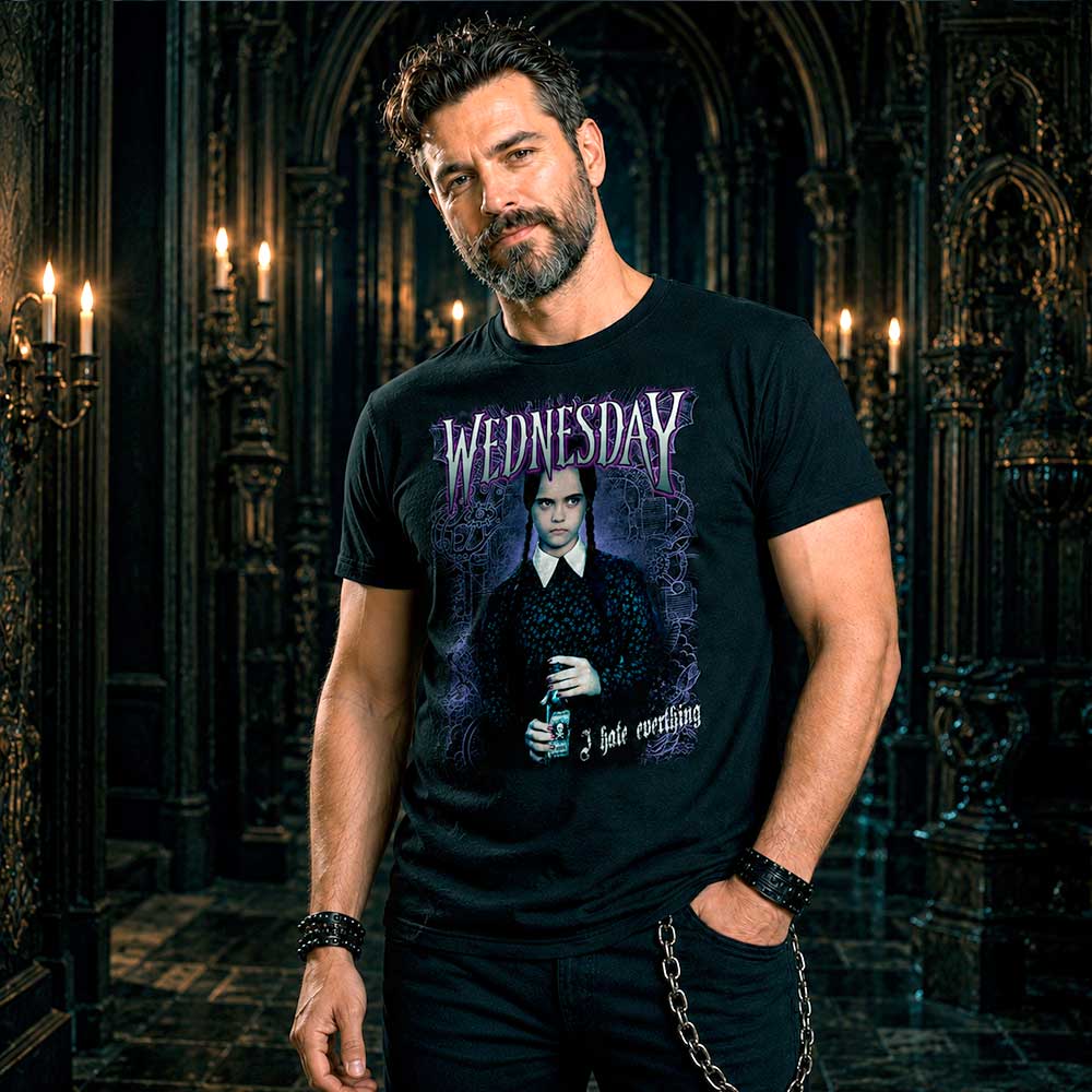 Camiseta MIERCOLES ADDAMS