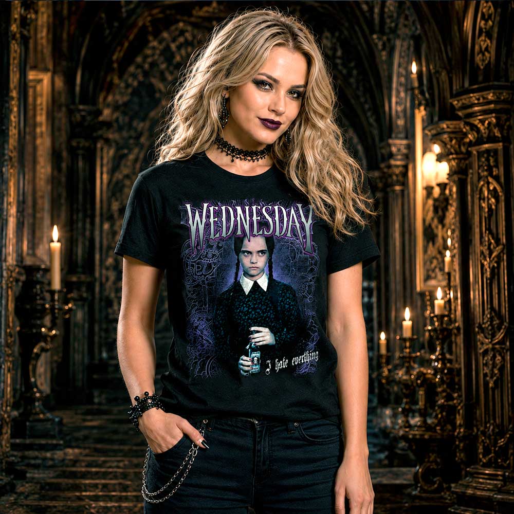 Camiseta MIERCOLES ADDAMS