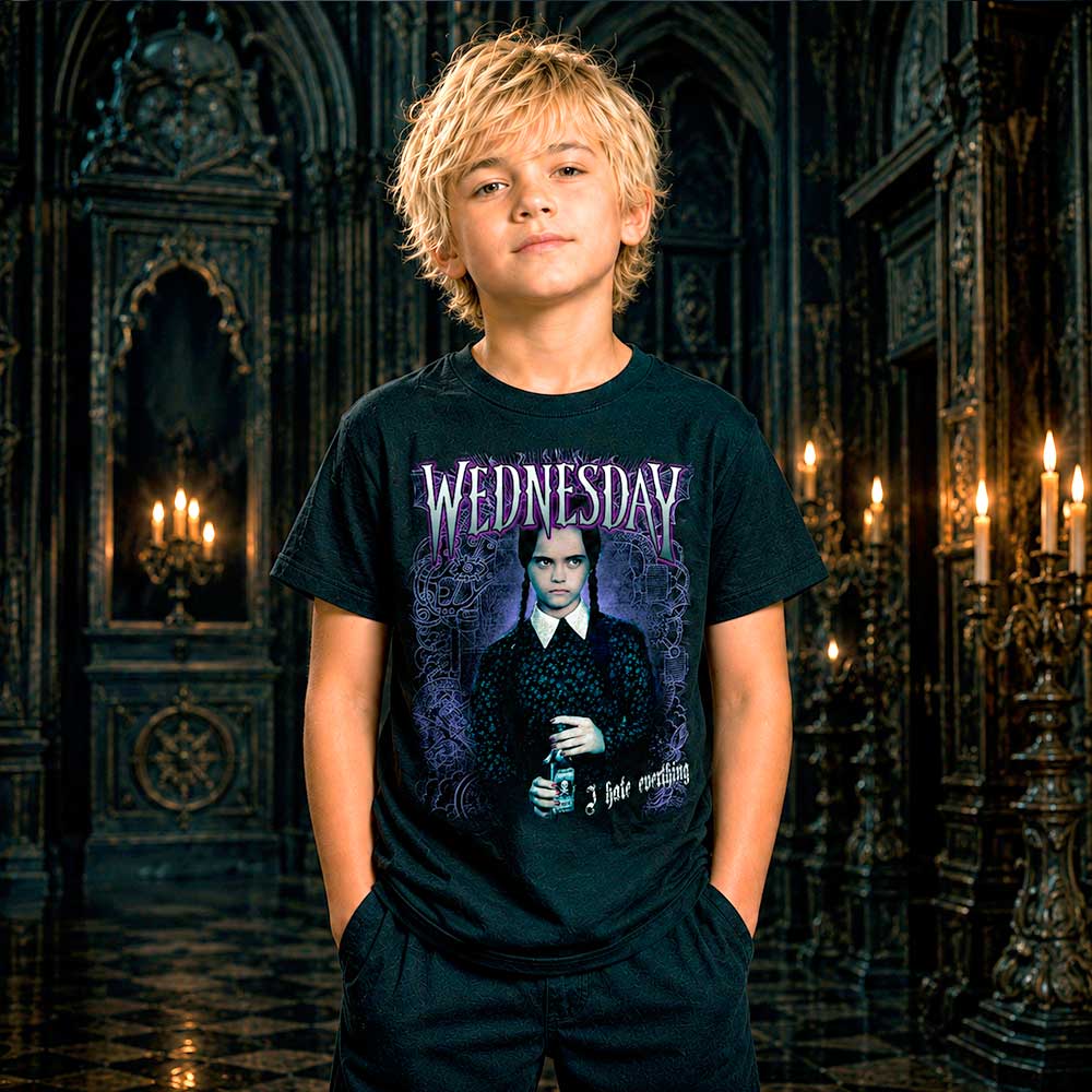 Camiseta MIERCOLES ADDAMS