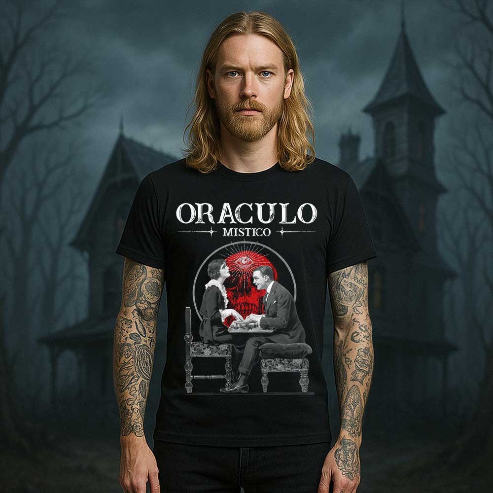 Camiseta de Terror «Oráculo Místico» hombre, mujer y niño