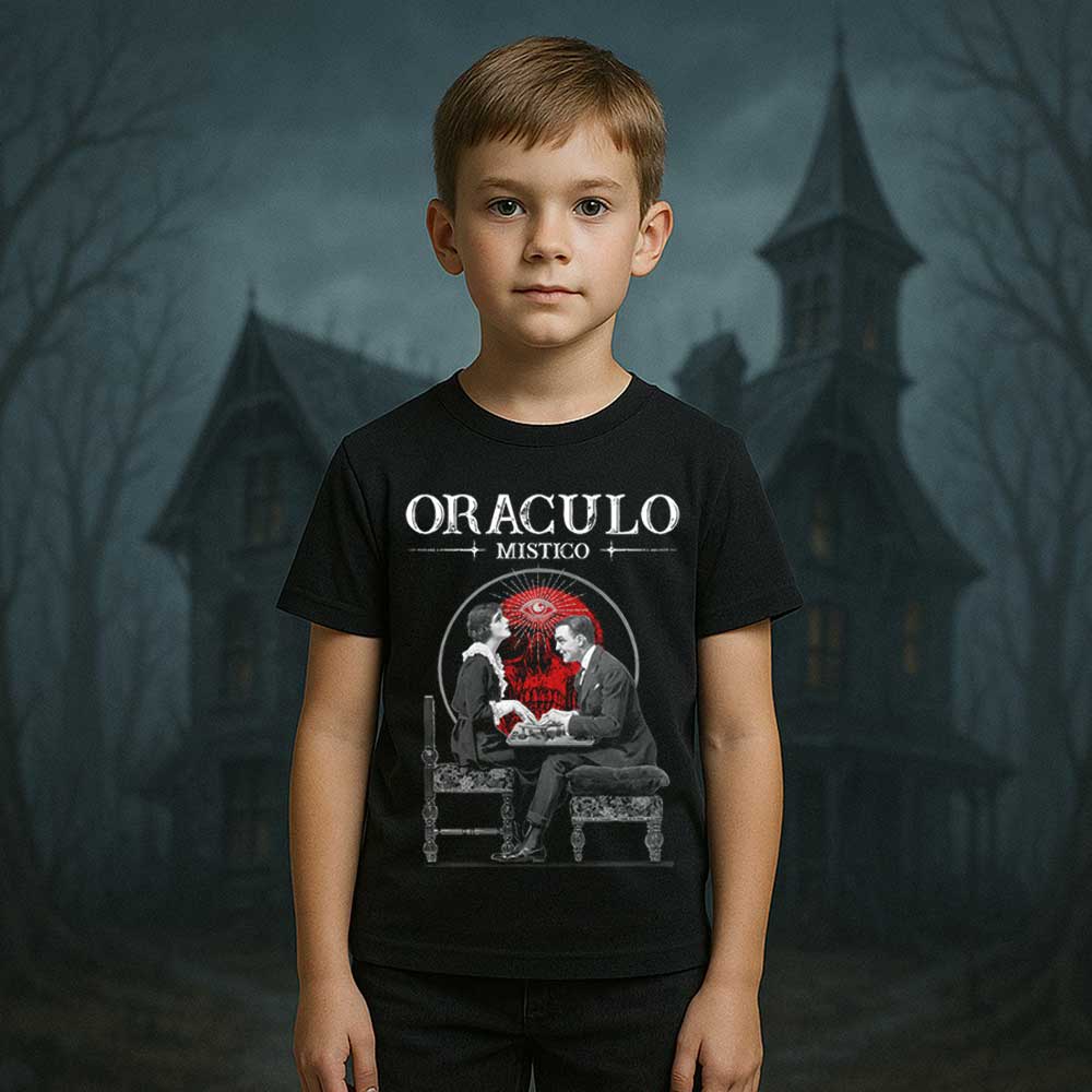 Camiseta de Terror «Oráculo Místico» hombre, mujer y niño