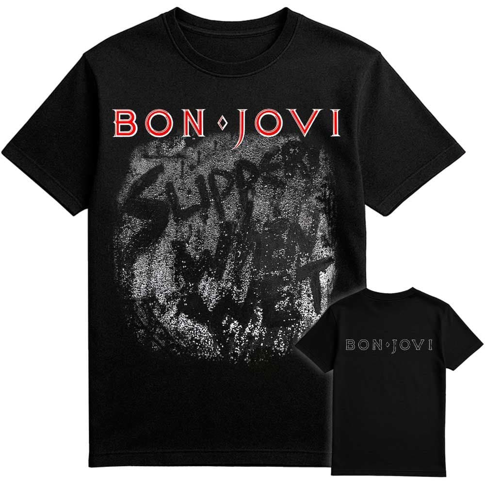 Camiseta BON JOVI Sleepery when wet para hombre, mujer y niño