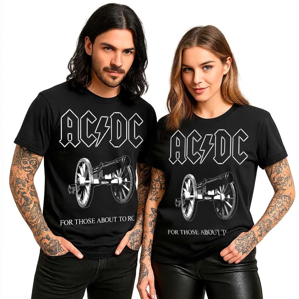 Camiseta de AC/DC – For Those Black
