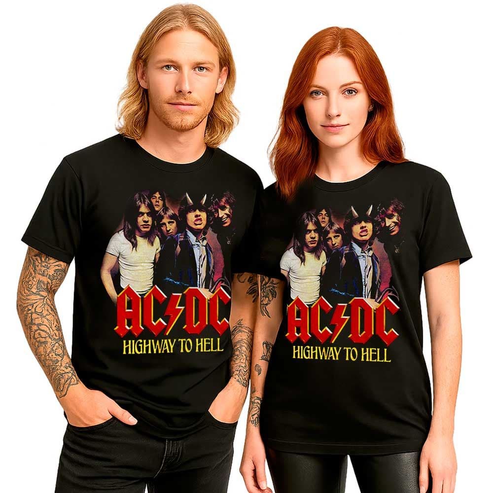 Camiseta de AC/DC – Highway to hell (Unisex)