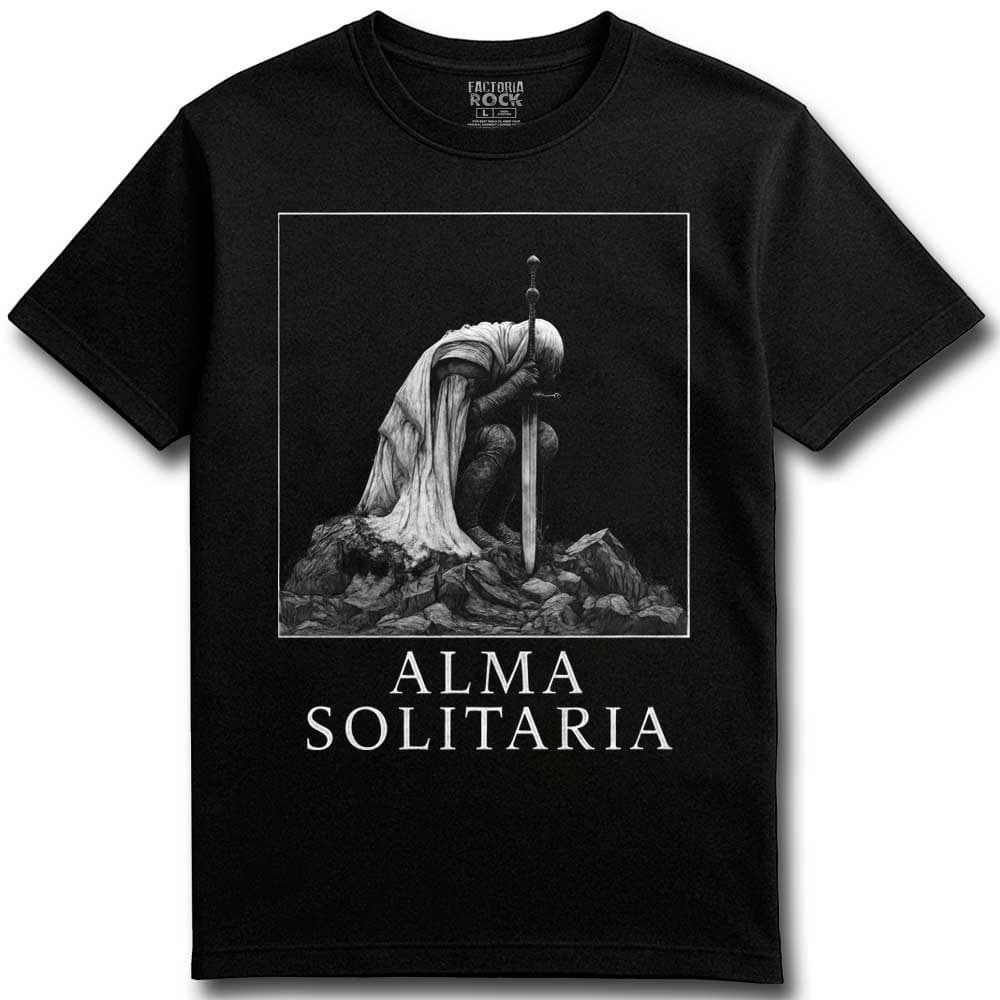 Camiseta de Rock «Alma Solitaria» para hombre, mujer y niño