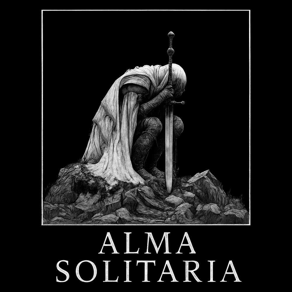 Camiseta de Rock «Alma Solitaria» para hombre, mujer y niño