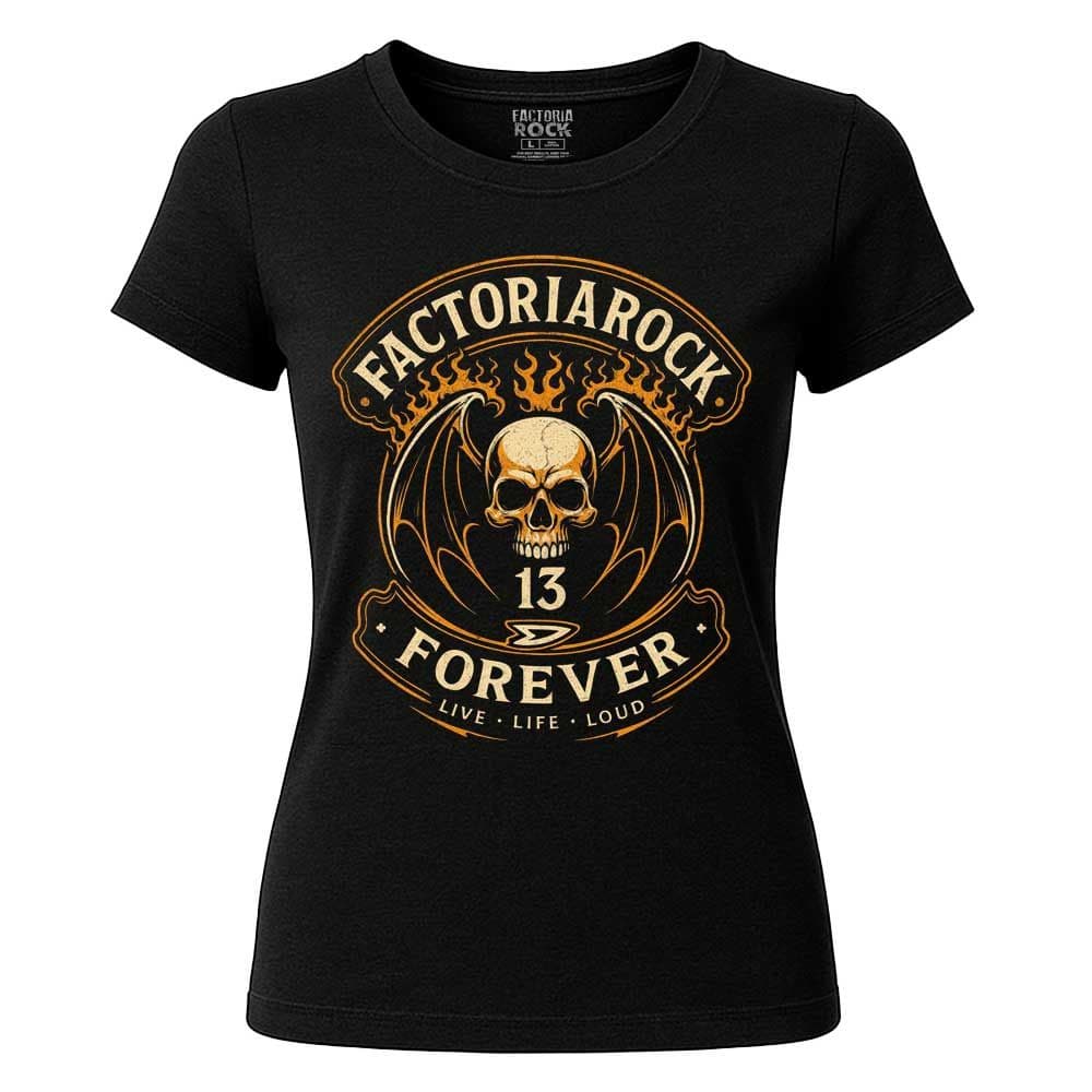 Camiseta de Rock «FactoriaRock Forever» hombre, mujer y niño