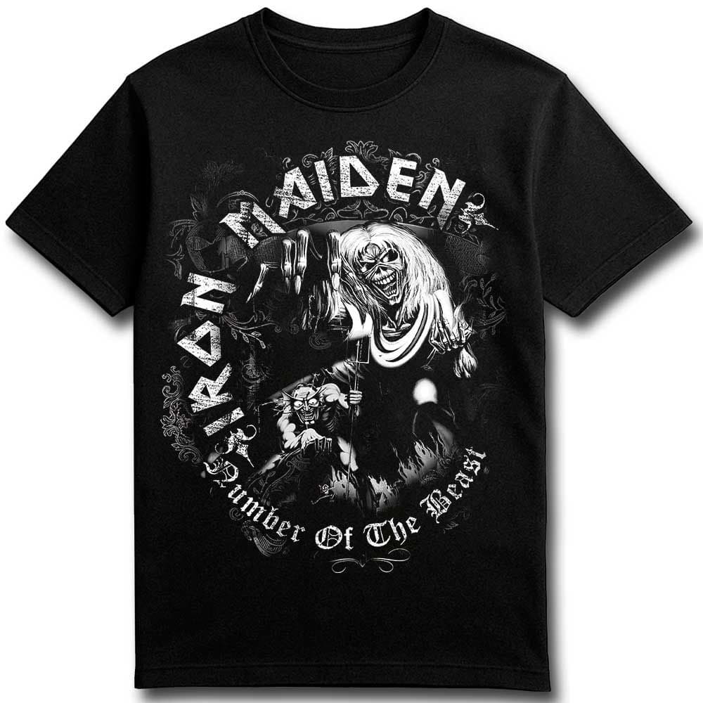 Camiseta de IRON MAIDEN – The number of the Beast