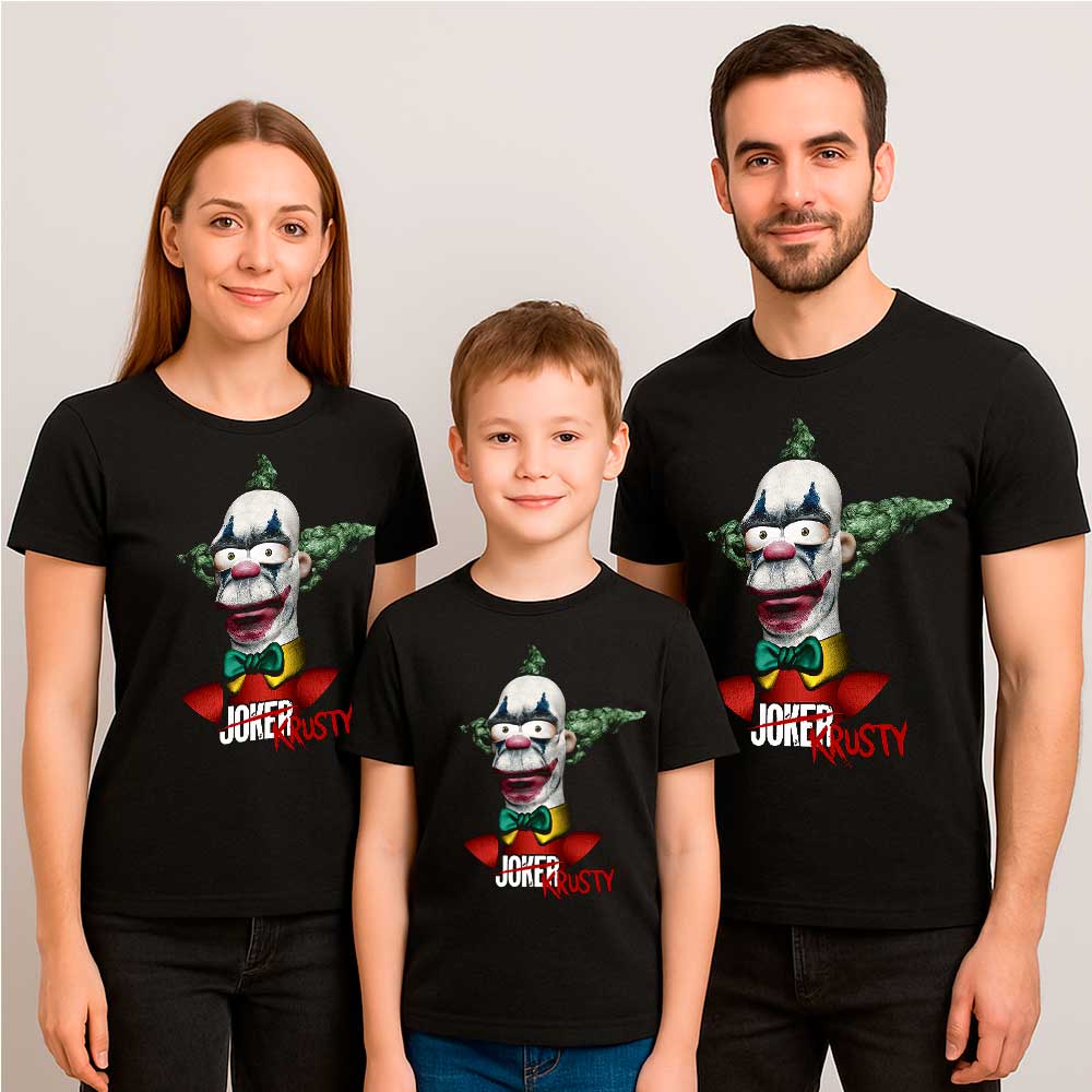 Camiseta de «Joker-Krusty» hombre, mujer y niño