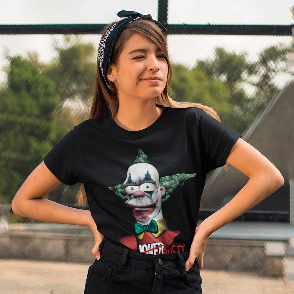 Camiseta de «Joker-Krusty» hombre, mujer y niño
