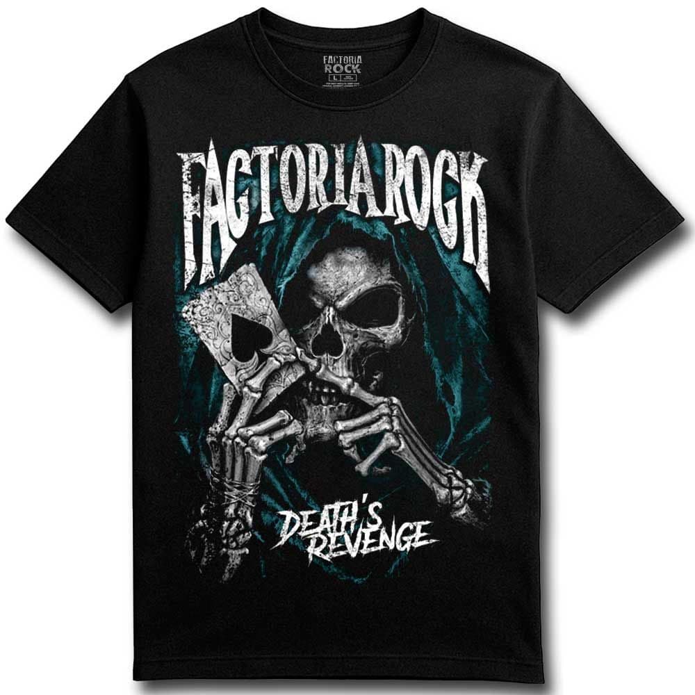 Camiseta de rock «DEATH’S REVENGE» hombre, mujer y niño