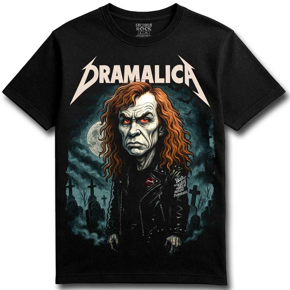 Camiseta de Rock «Dramatica» para hombre, mujer y niño
