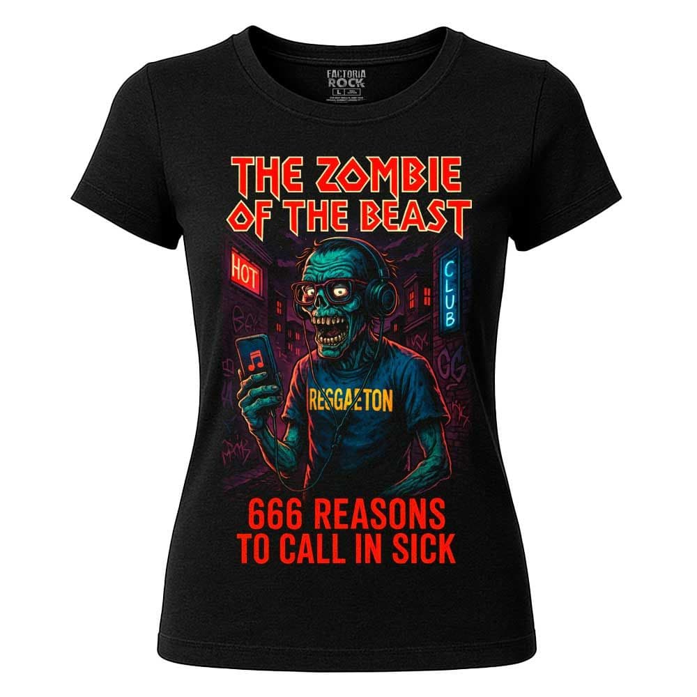 Camiseta de Rock «The Zombie Of The Beast » hombre, mujer y niño