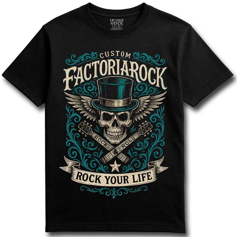 Camiseta de rock «Rock your Live» hombre, mujer y niño