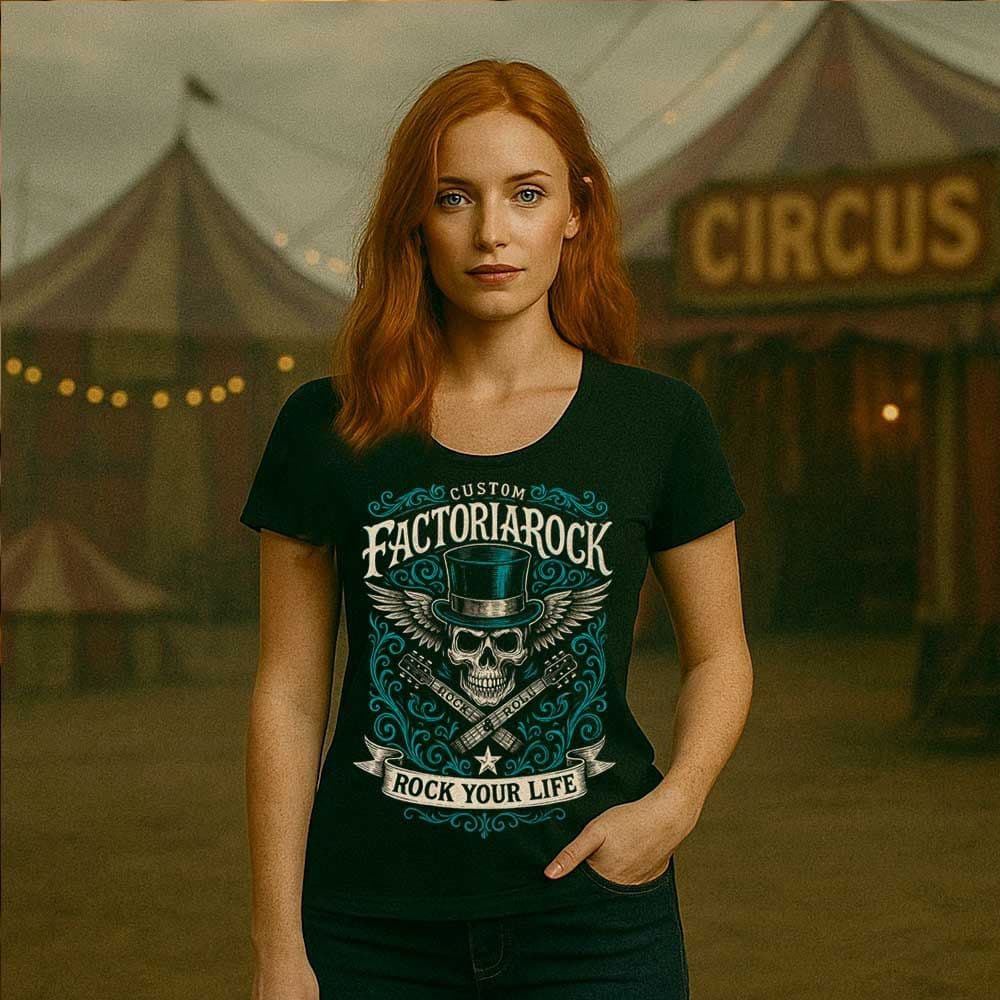 Camiseta de rock «Rock your Live» hombre, mujer y niño