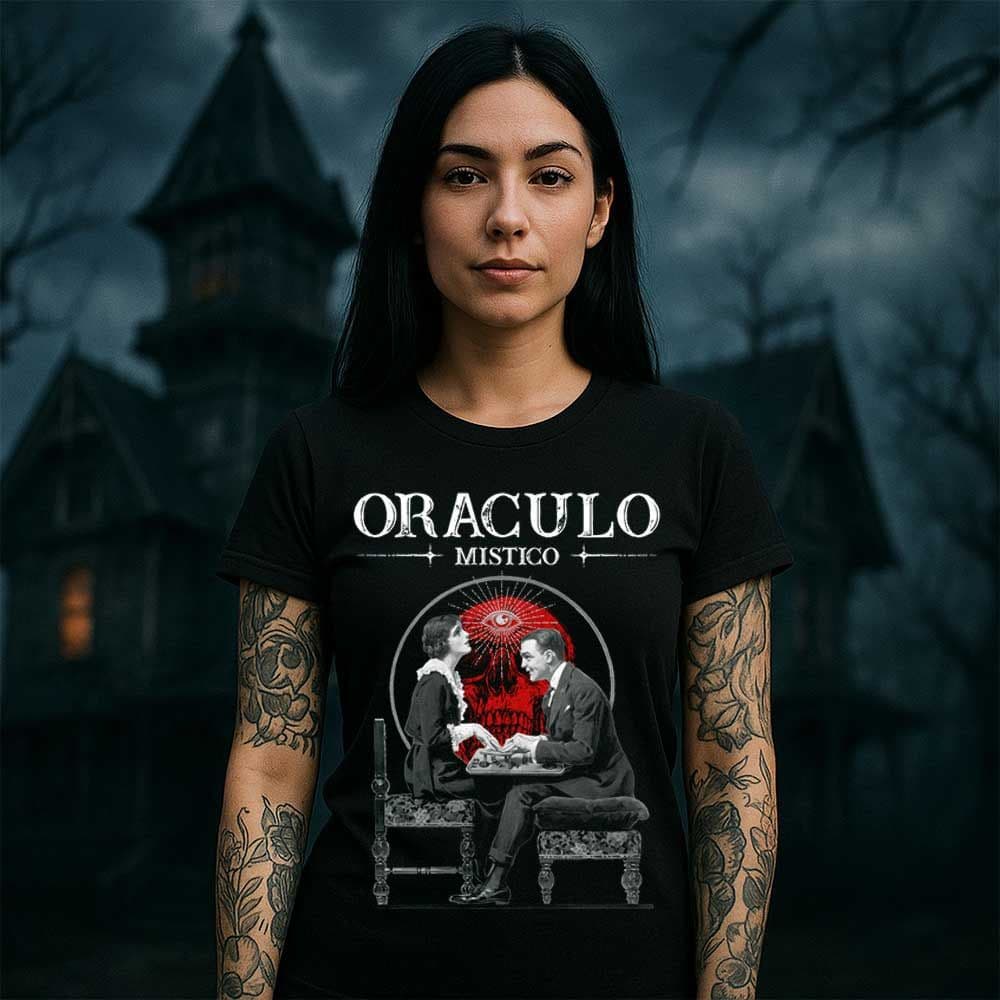 Camiseta de Terror «Oráculo Místico» hombre, mujer y niño