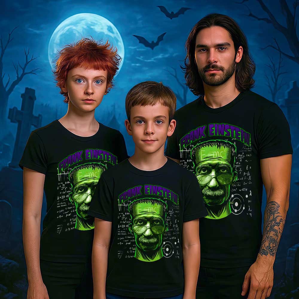 Camiseta «Frank Einstein» hombre, mujer y niño