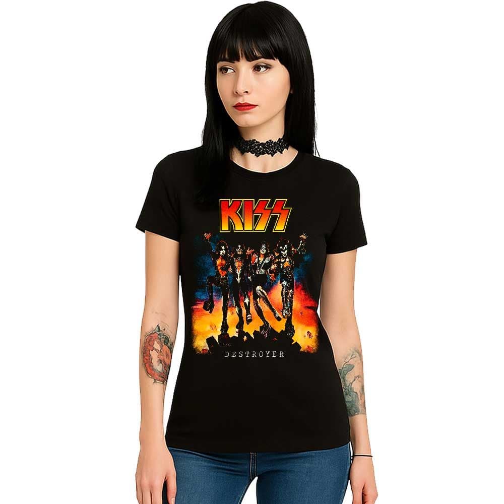 Camiseta KISS Destroyer para hombre, mujer y niño