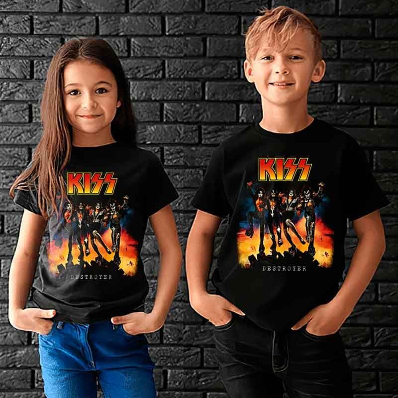 Camiseta KISS Destroyer para hombre, mujer y niño