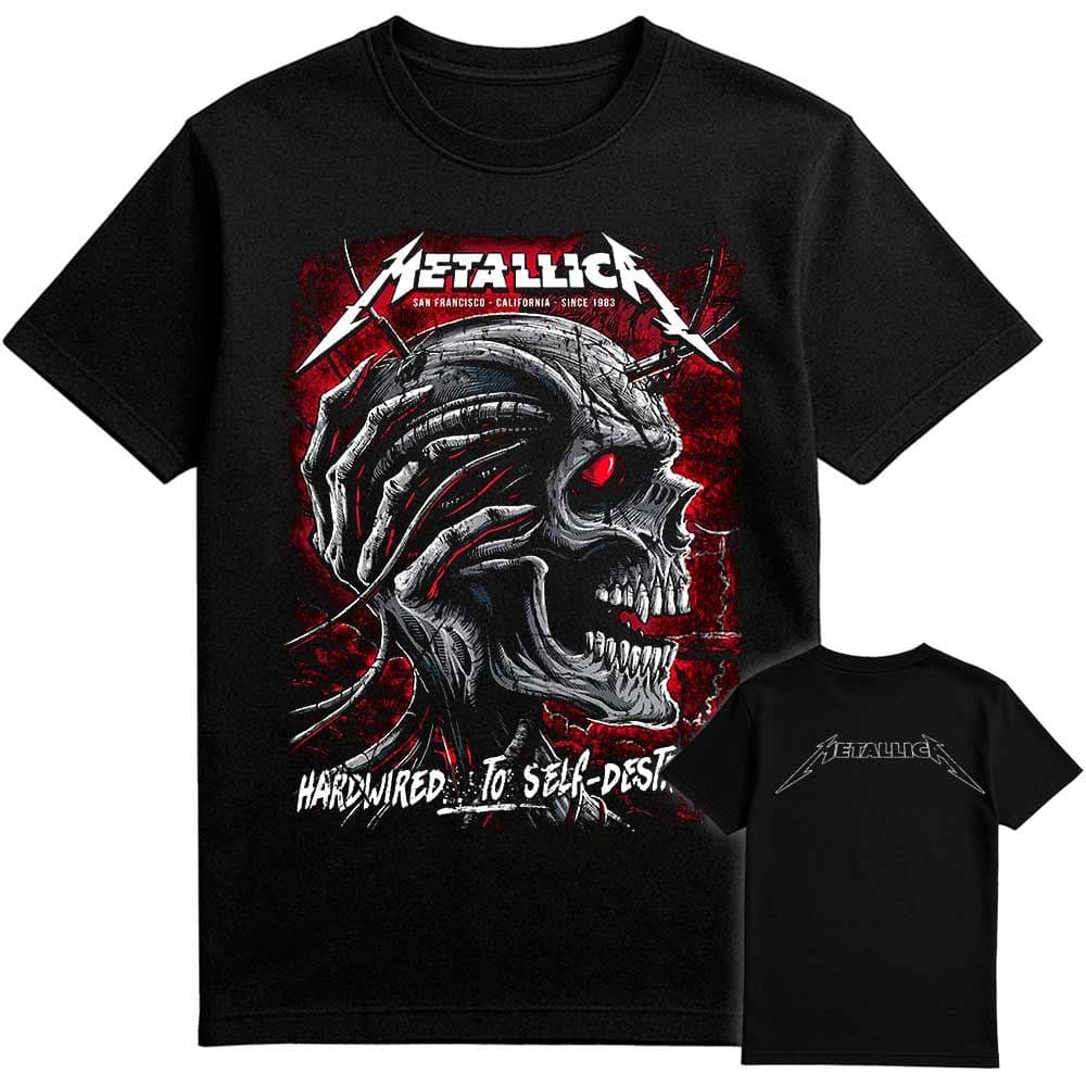 Camiseta METALLICA – Hardware – para hombre, mujer y niño