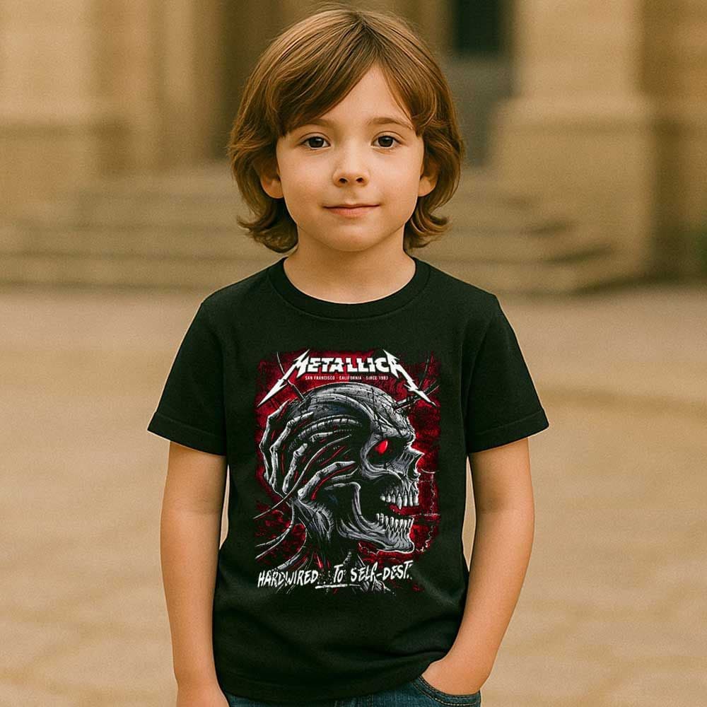 Camiseta METALLICA – Hardware – para hombre, mujer y niño
