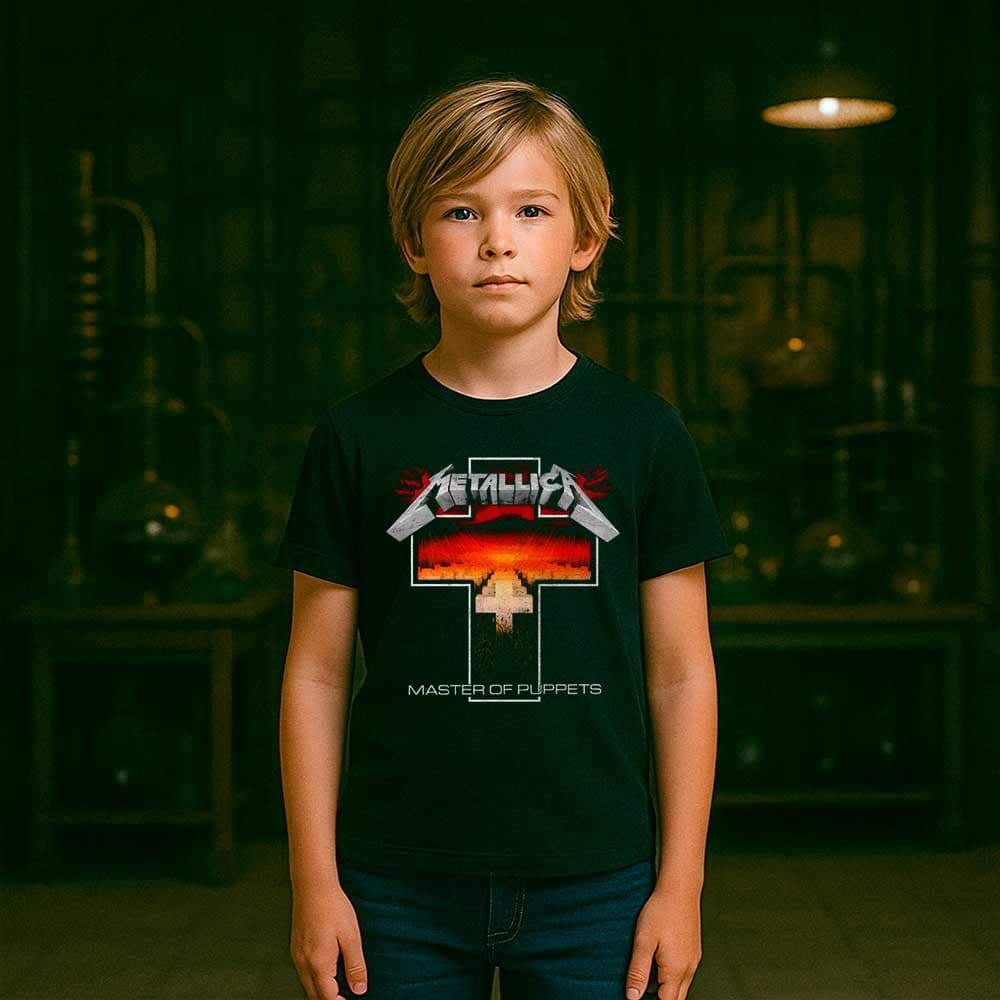 Camiseta METALLICA Master of Puppets para hombre, mujer y niño