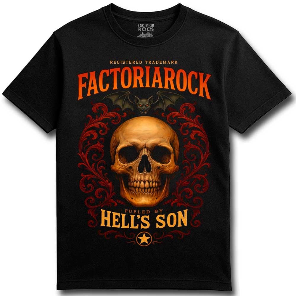 Camiseta para moteros «Hell’s Son» hombre, mujer y niño