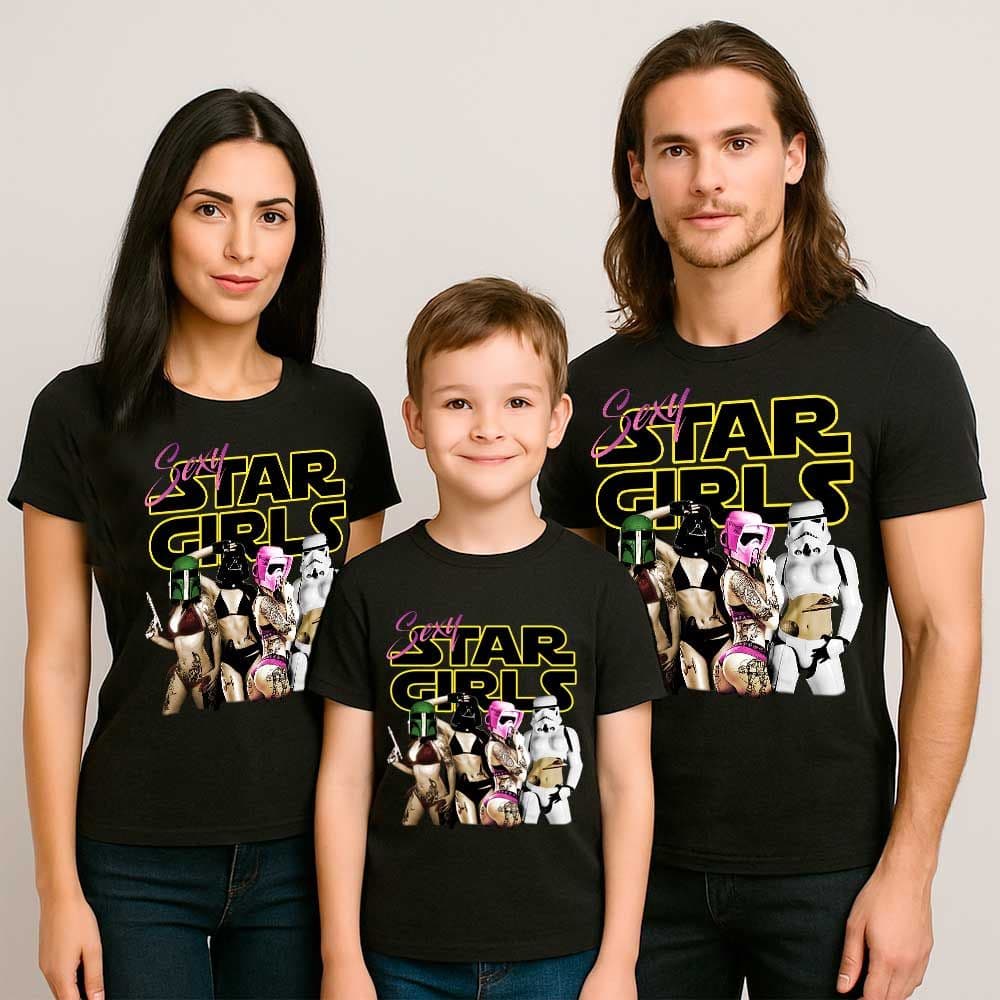 Camiseta "SEXY STAR WARS"
