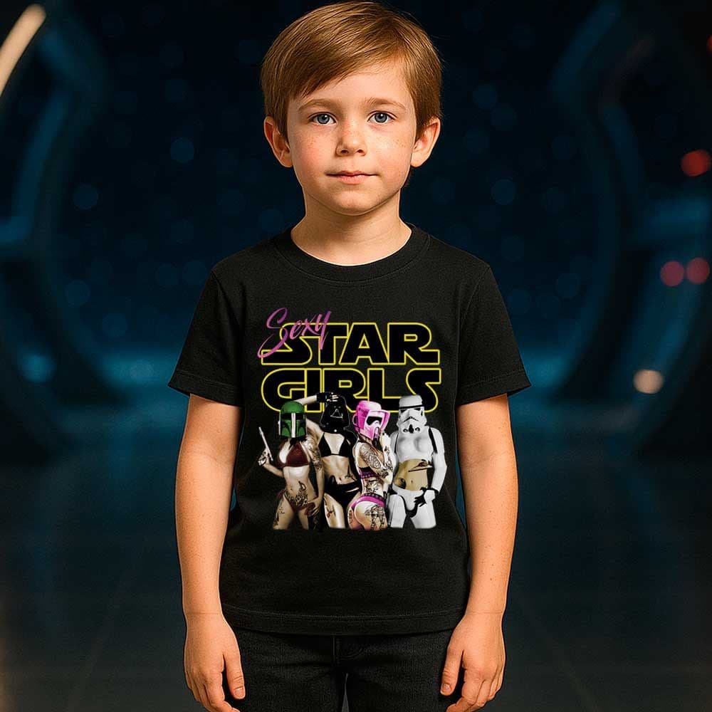 Camiseta "SEXY STAR WARS"