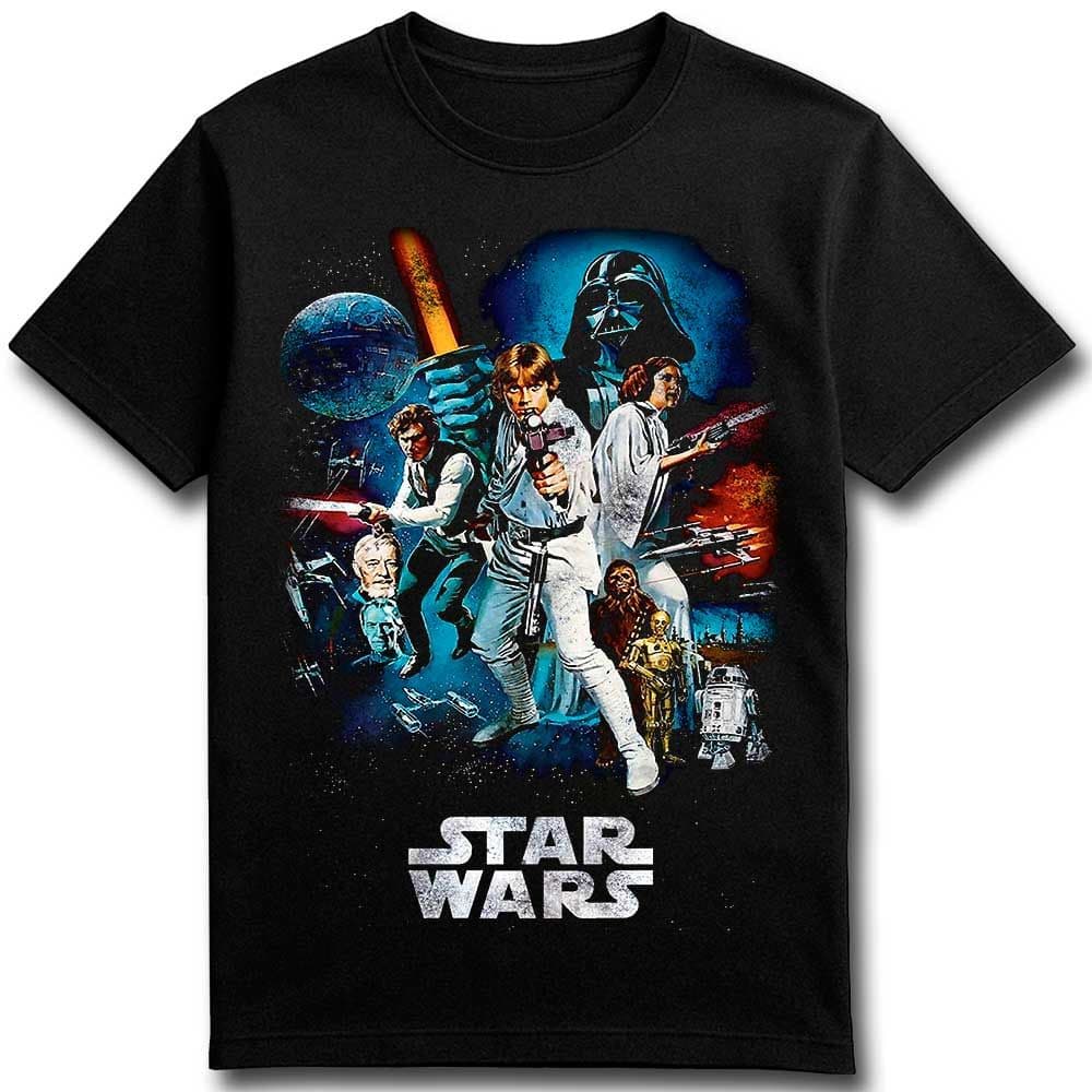 Camiseta "STAR WARS RETRO"
