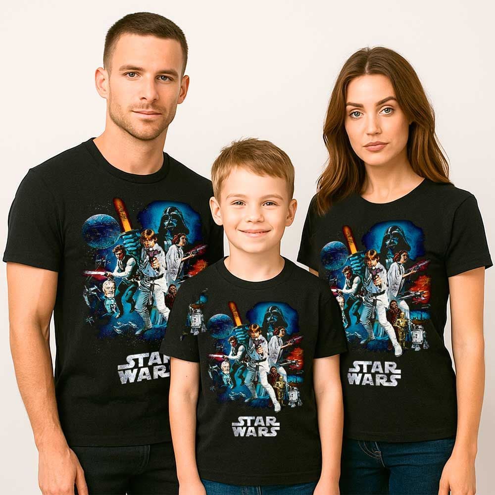 Camiseta "STAR WARS RETRO"