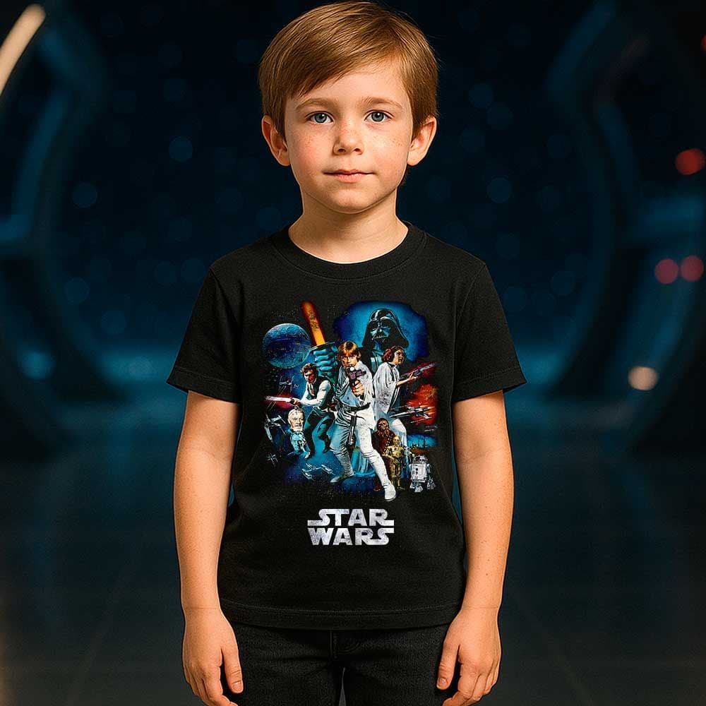 Camiseta "STAR WARS RETRO"