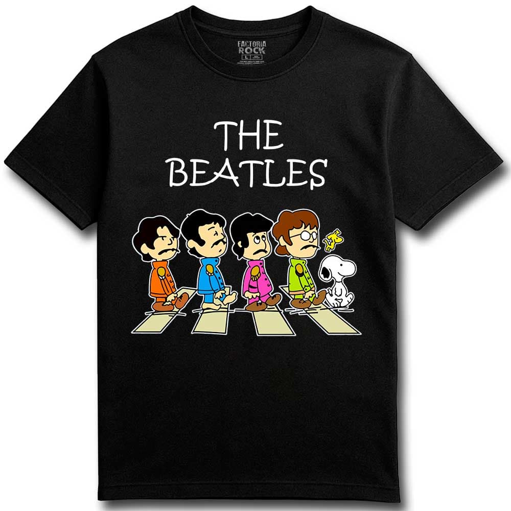 Camiseta «The Beatles – Snoopy» hombre, mujer y niño